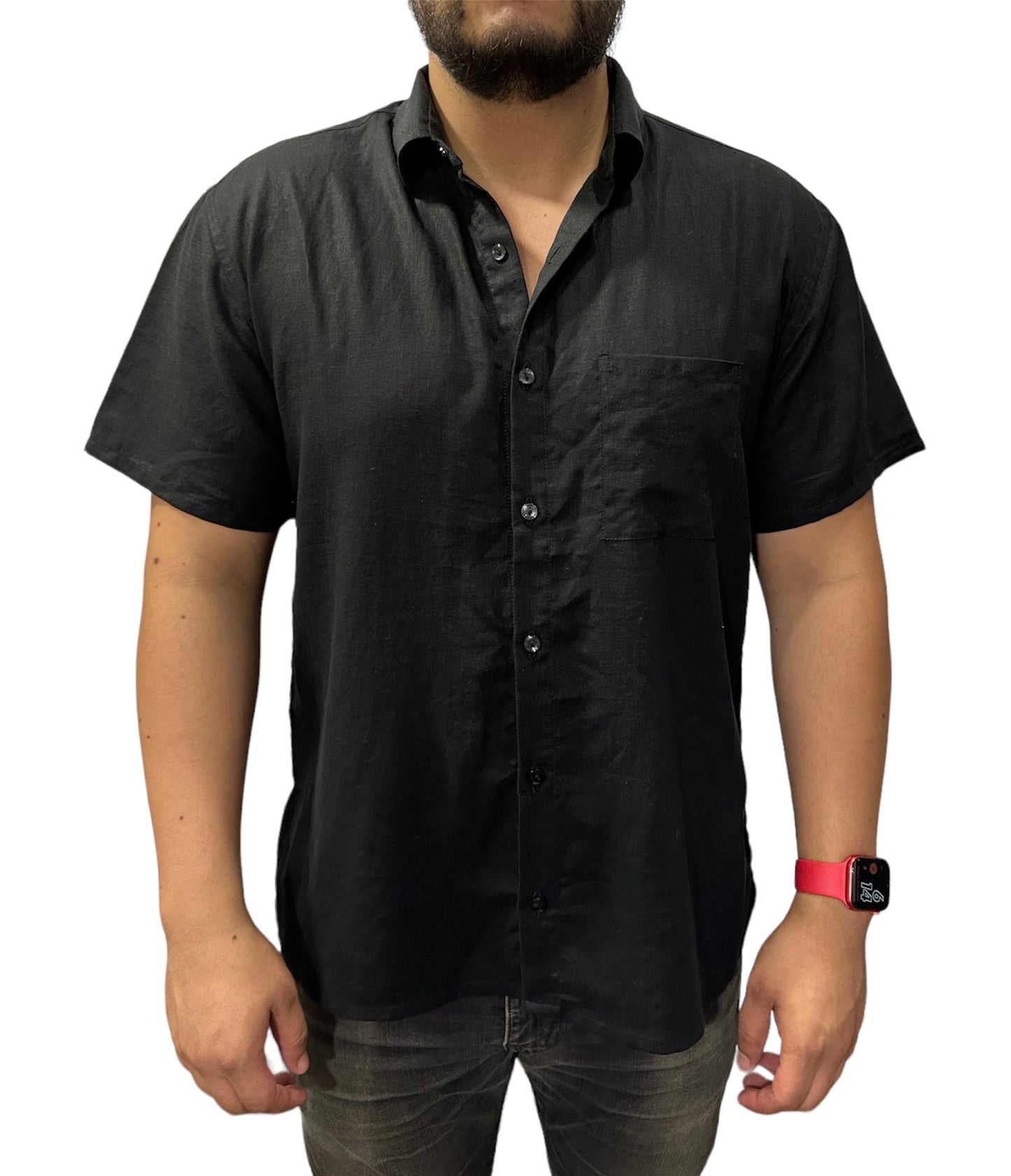 Camisa Lino/viscosa N