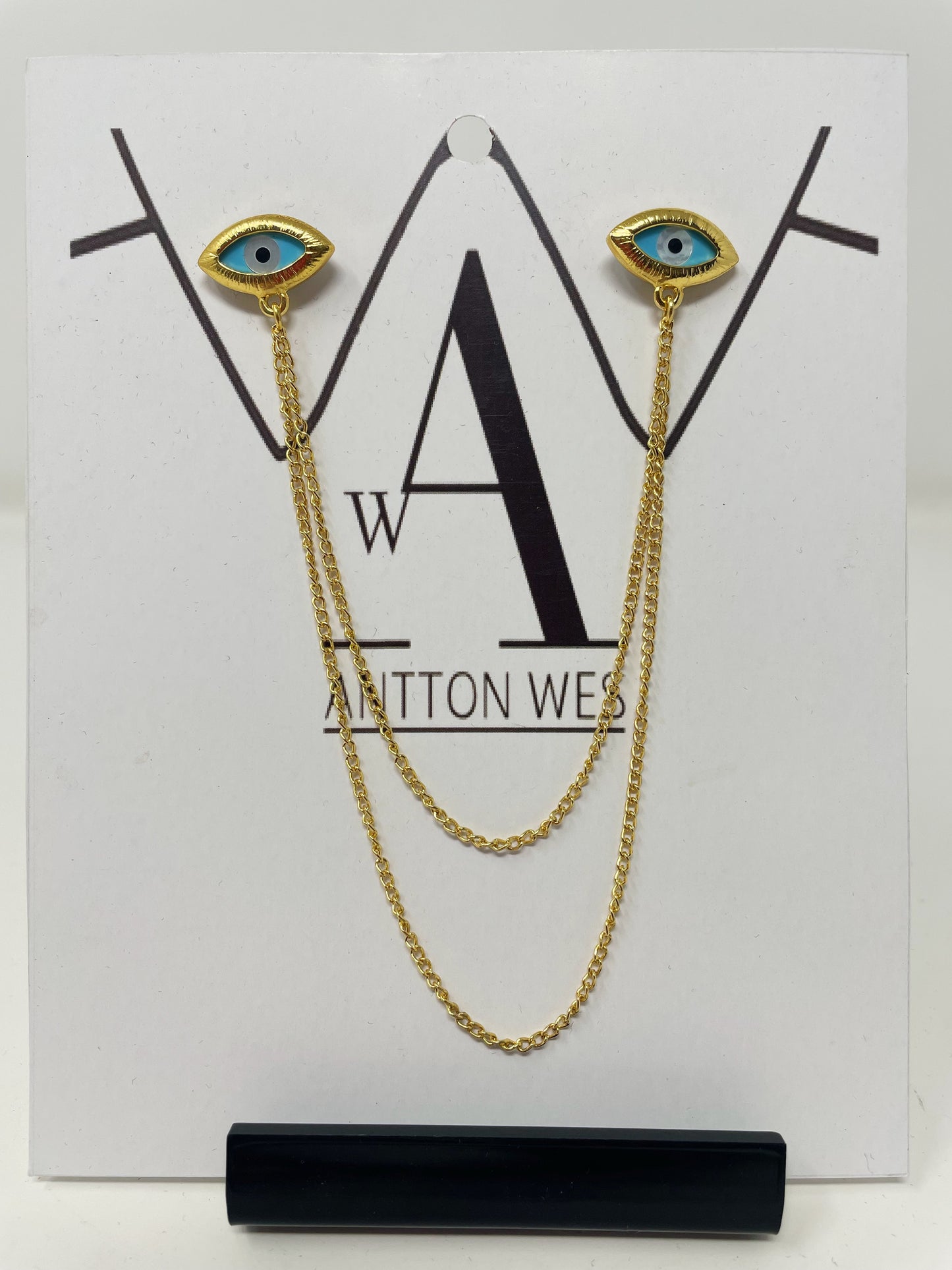 Collar Chain gold eye